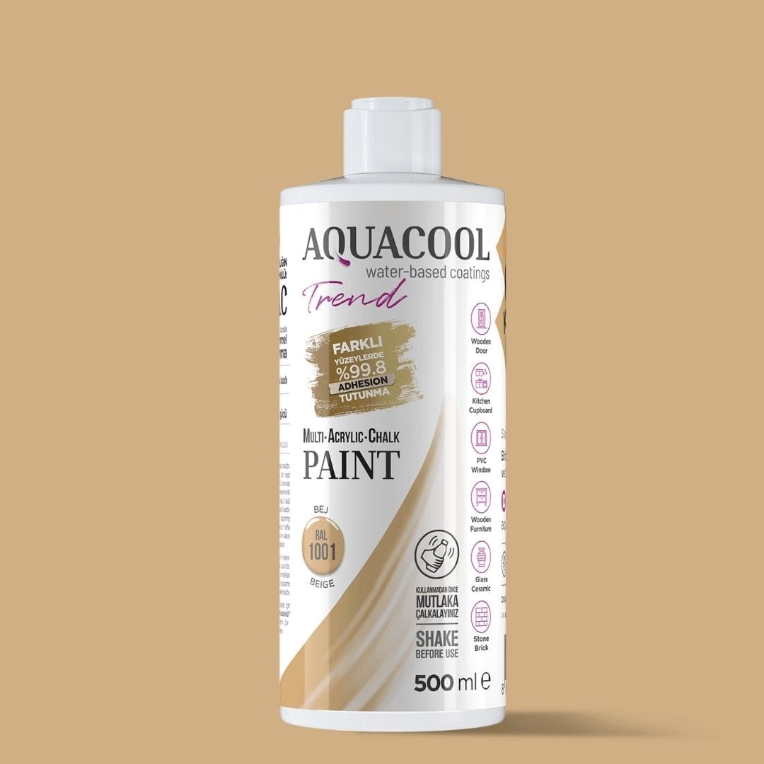 Aquacool Trend MAC Paint RAL 1001 Beige, 16.9 fl oz