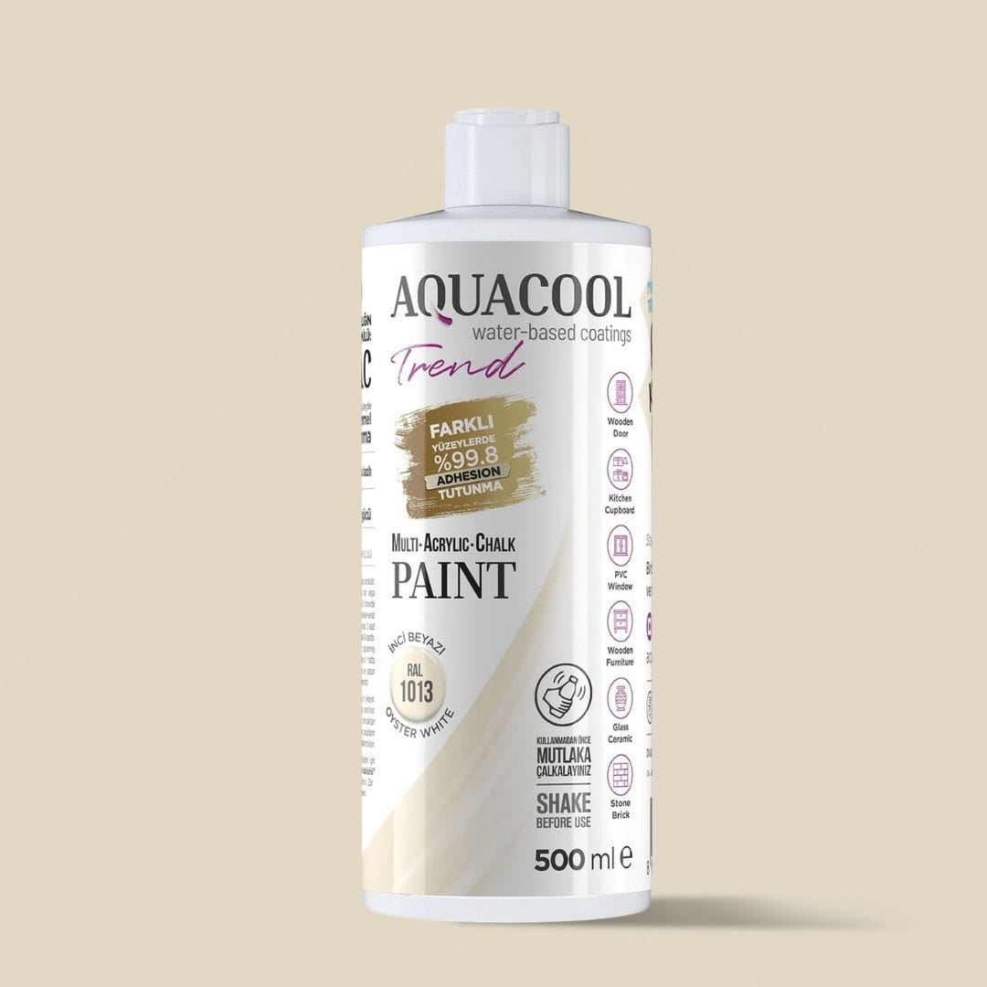 Aquacool Trend MAC Paint RAL 1013 Oyster White, 16.9 fl oz