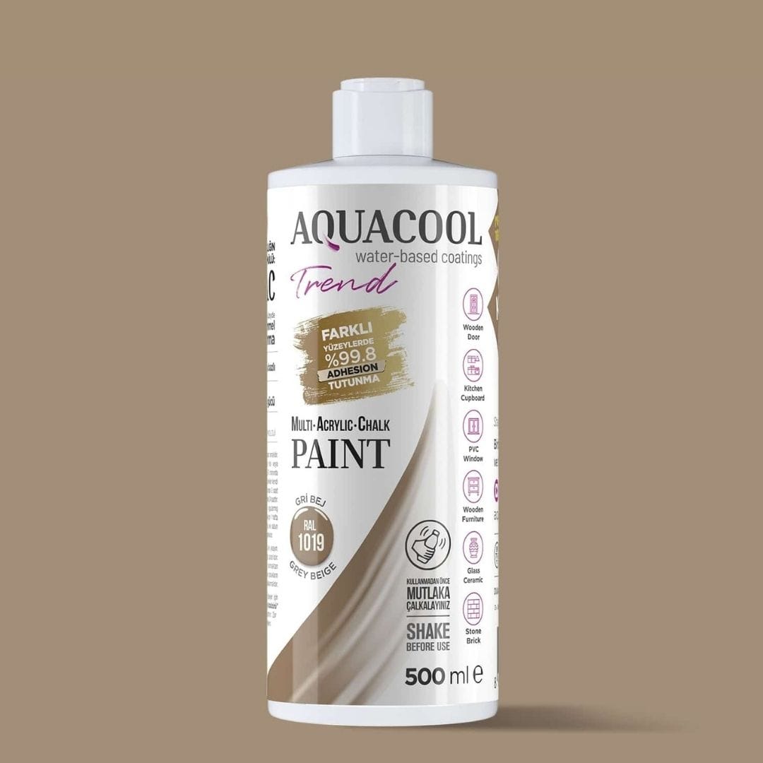 Aquacool Trend MAC Paint RAL 1019 Grey Beige, 16.9 fl oz