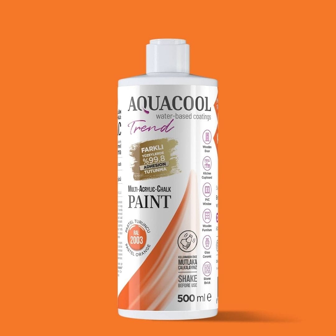 Aquacool Trend MAC Paint RAL 2003 Pastel Orange, 16.9 fl oz