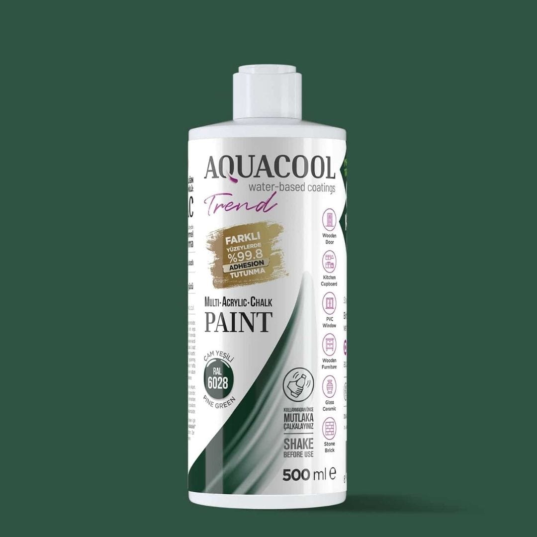 Aquacool Trend MAC Paint RAL 6028 Pine Green, 16.9 fl oz